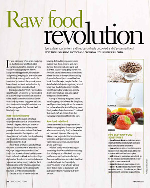 BBC Good Food: Raw Food Revolution, Feb 2011