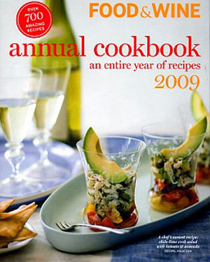 Food & Wine Annual Cookbook, 2009